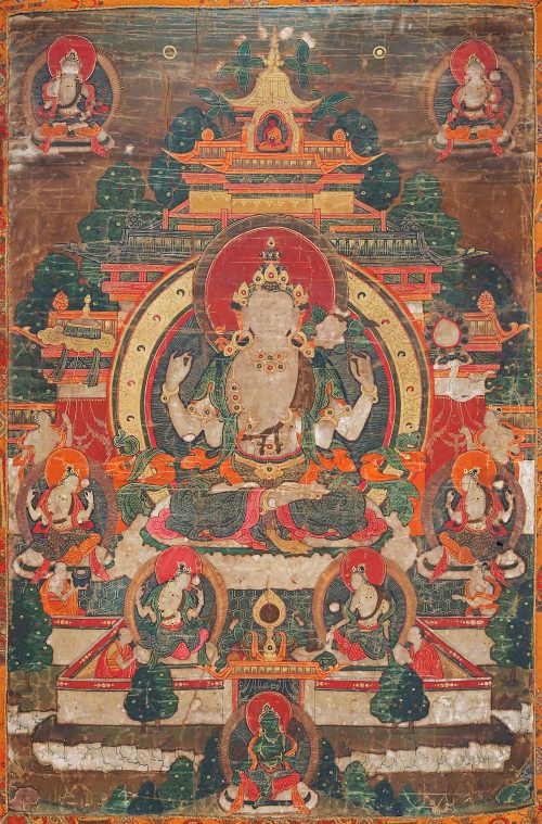 Avalokiteśvara sous son aspect Saḍakṣari 