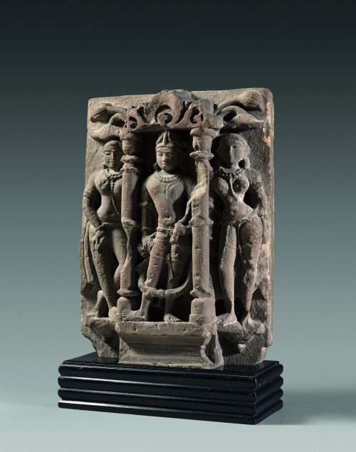 Divinité et deux assistants – Image 2