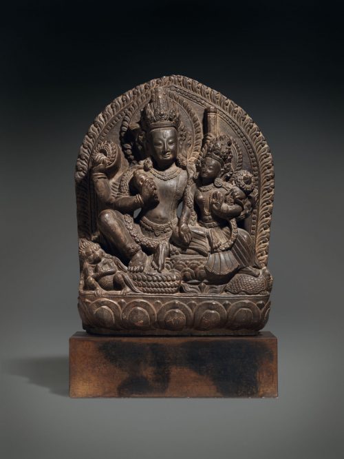 Viṣṇu et sa parèdre