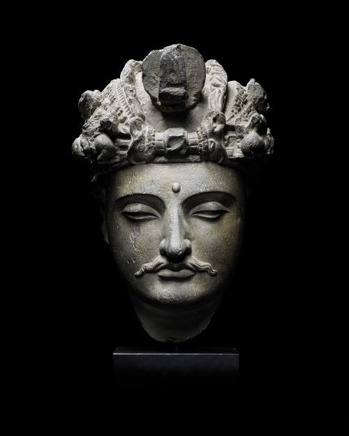 Tête de bodhisattva