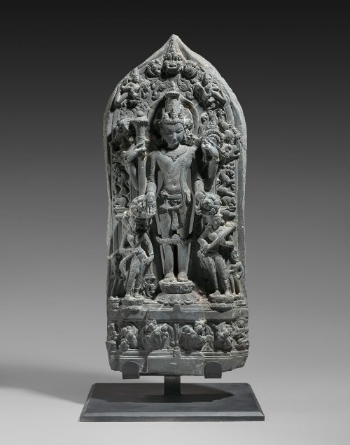 Stèle Pāla de Viṣṇu Vasudeva