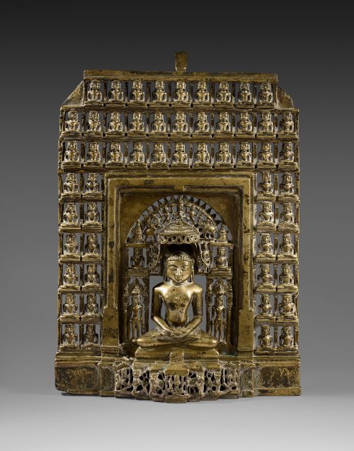Jain devotional plaque