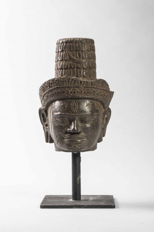 Tête de Śiva