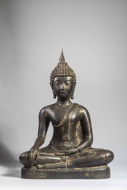 Buddha assis