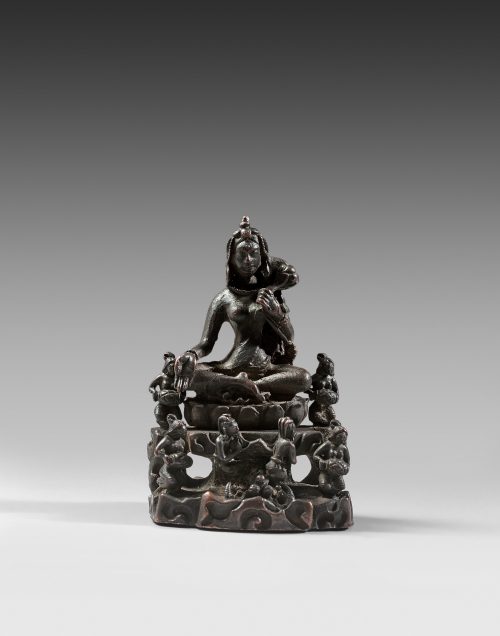 La déesse Tārā, sous son aspect Vajratārā
