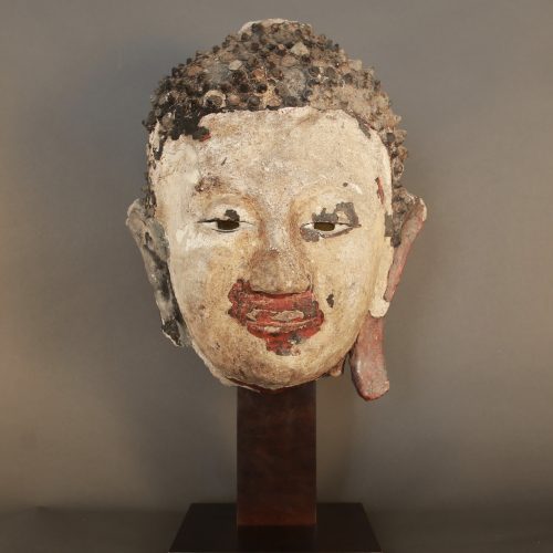 Buddha head of Harīpunjaya