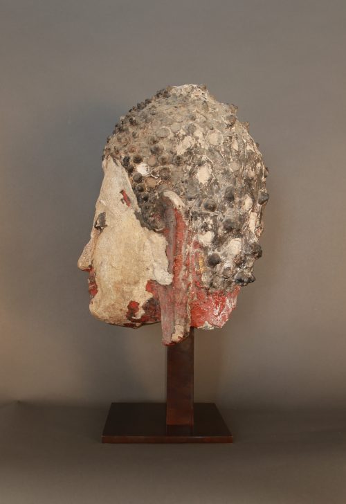 Buddha head of Harīpunjaya - Image 3