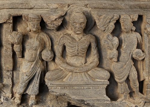 Frise figurant le Buddha émacié – Image 4