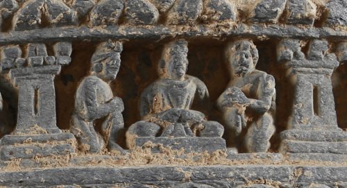 Frise figurant la naissance du Buddha – Image 11