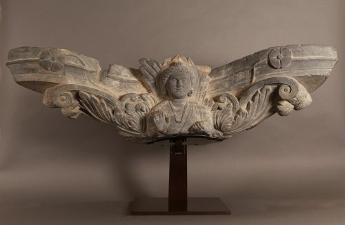 Chapiteau monumental du Gandhāra