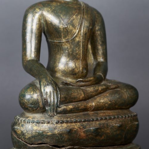 Seated Māravijaya Buddha - Image 10