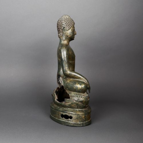 Seated Māravijaya Buddha - Image 6