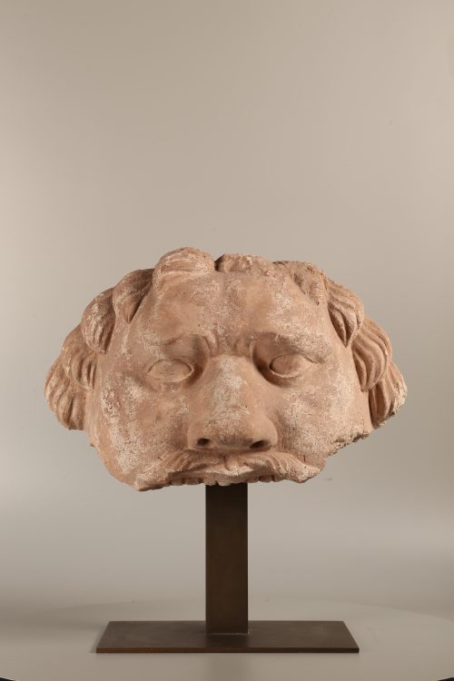 Tête monumentale de Dvārapāla