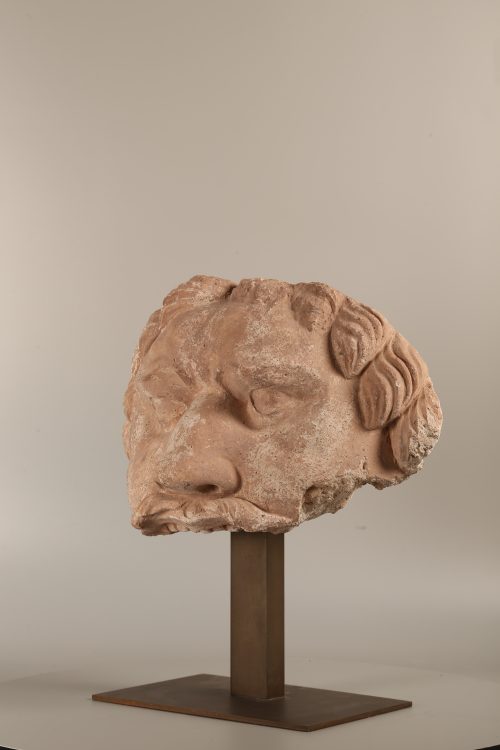Tête monumentale de Dvārapāla – Image 2