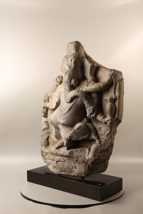 Gaṇeśa dansant sur une fleur de lotus – Image 6