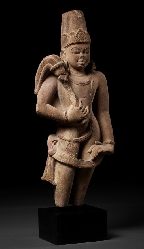 Divinité tenant un śauri – Image 7
