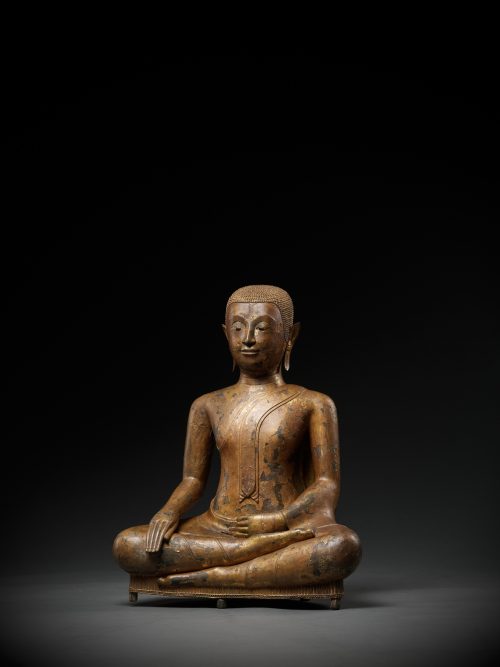 Arhat en bronze