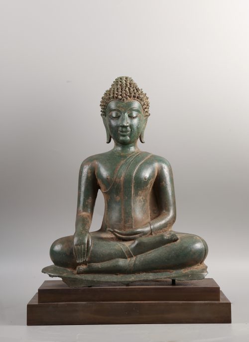Buddha assis