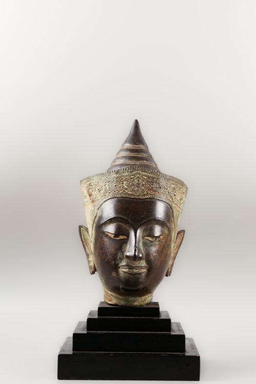 Tête de Buddha couronné – Image 2