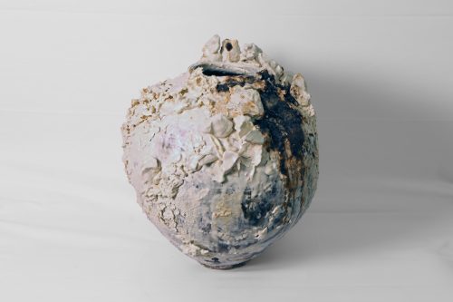 Akiko Hirai - Moon Jar XL "Snow in the ancient city" - Image 4