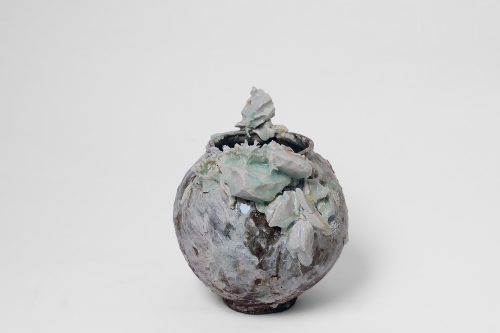 Akiko Hirai - Moon Jar Mini Blue - Image 2