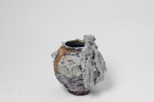 Akiko Hirai - Moon Jar Mini Blue - Image 3