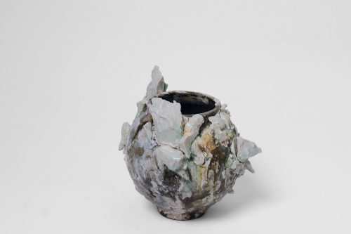 Akiko Hirai - Moon Jar Mini Blue - Image 4